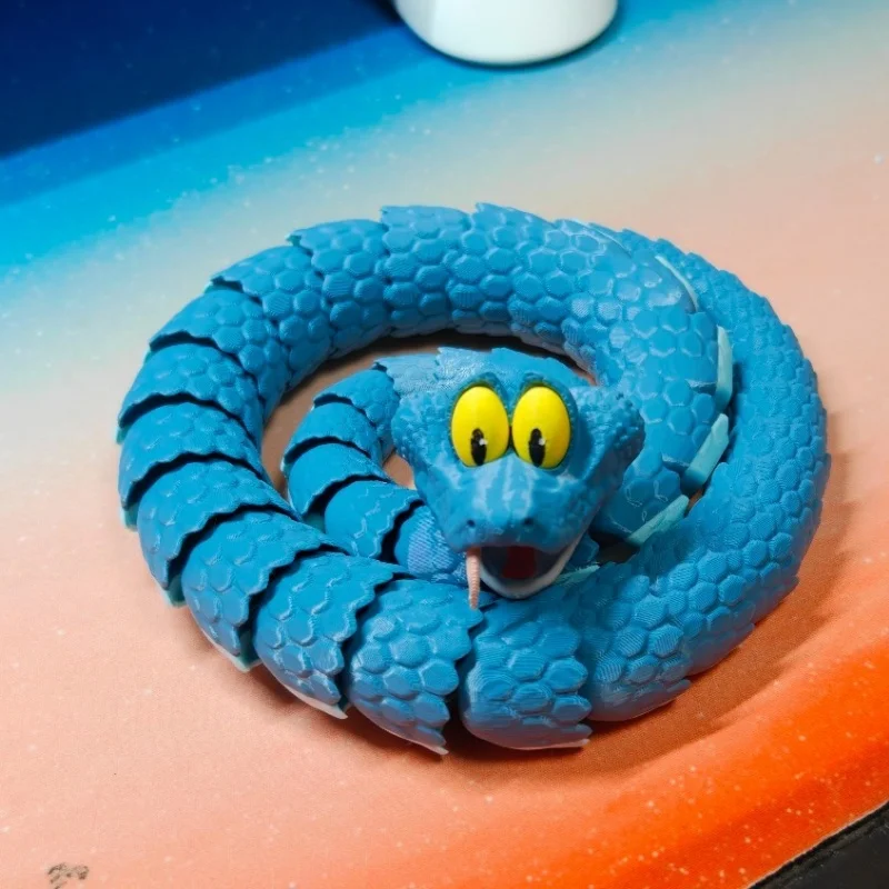 In Magazzino Nuovo Zootopia 2 Merce 3d Stampato Serpente Gary Completamente Articolato Figura Collezione Decorazione Ornamenti Modello Regali