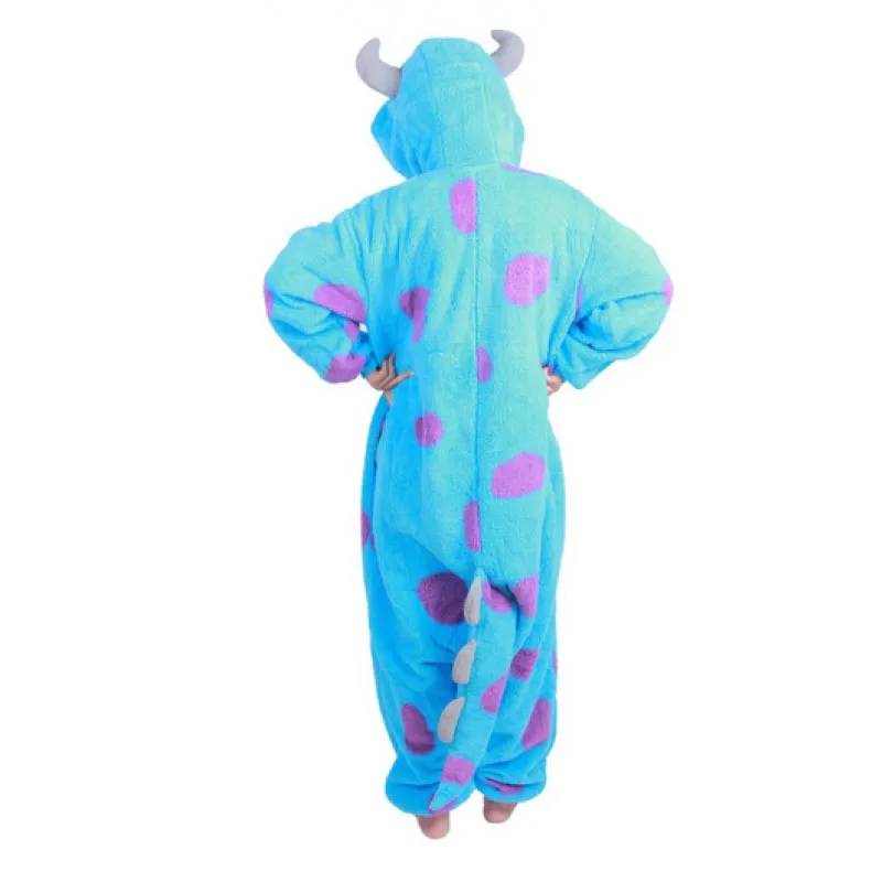 XXL Monster Onesie dla dorosłych kobiet mężczyzn zwierzęcy Kigurumi piżamy Cartoon piżama Homewear Halloween na imprezę Cosplay kostium