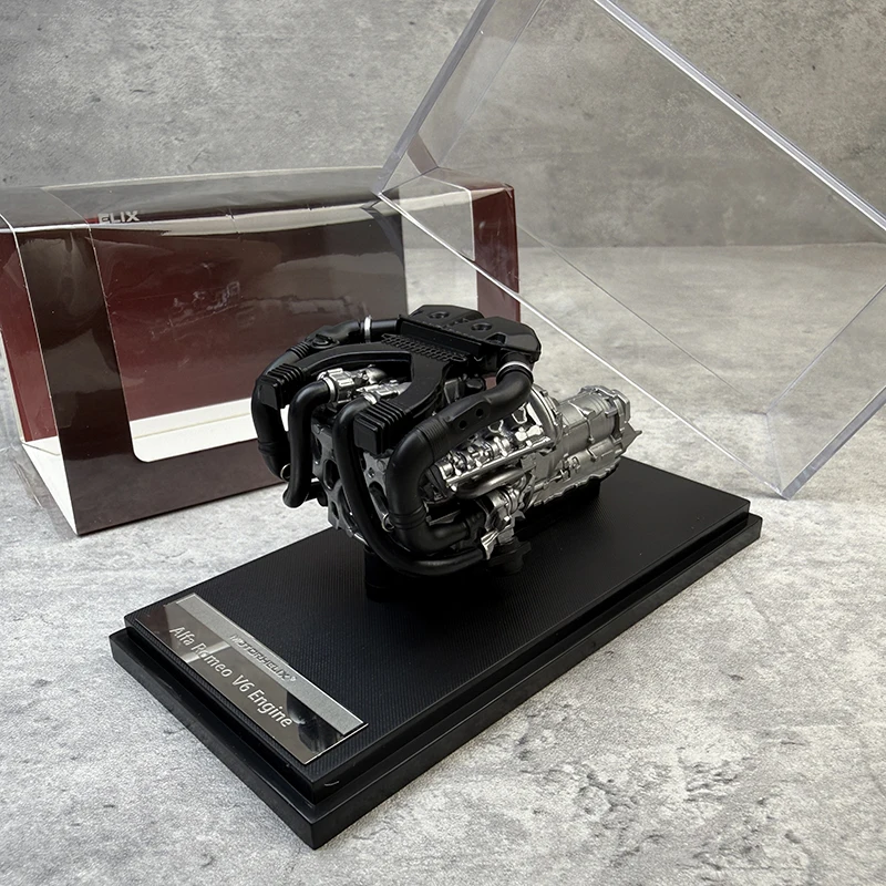 Motorhelix 1/18 modelo de motor independiente de R34 R35 W221 FD2 y FL5 modelo de motor terminado modelos de exhibición de escritorio juguete para regalo de niño
