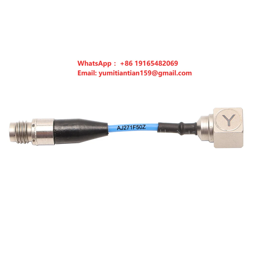 Compact Piezoelectric Triaxial Acceleration Sensor AJ271F, 10.2 Cubic Volume, 50 MV/g, for High-Shock Robot Tests