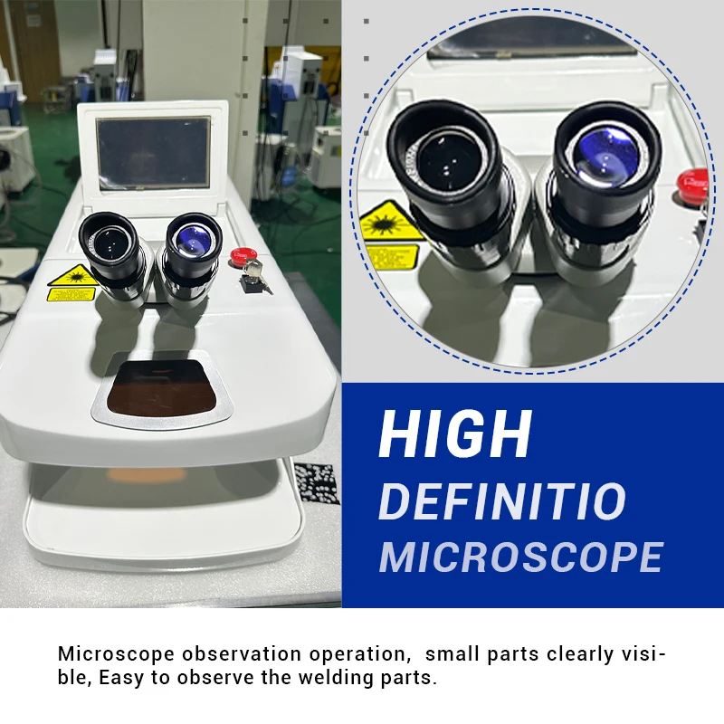 200W Gold Silver Jewelry Laser Soldering Machine Price for Ring and Necklace