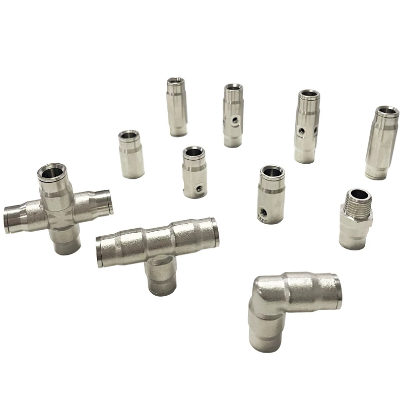 

High Pressure 3/8" 9.52Mm Interface Slip Lock Quick Connector Tee Elbow Straight Joint Nozzles Seat Misting System Fittings