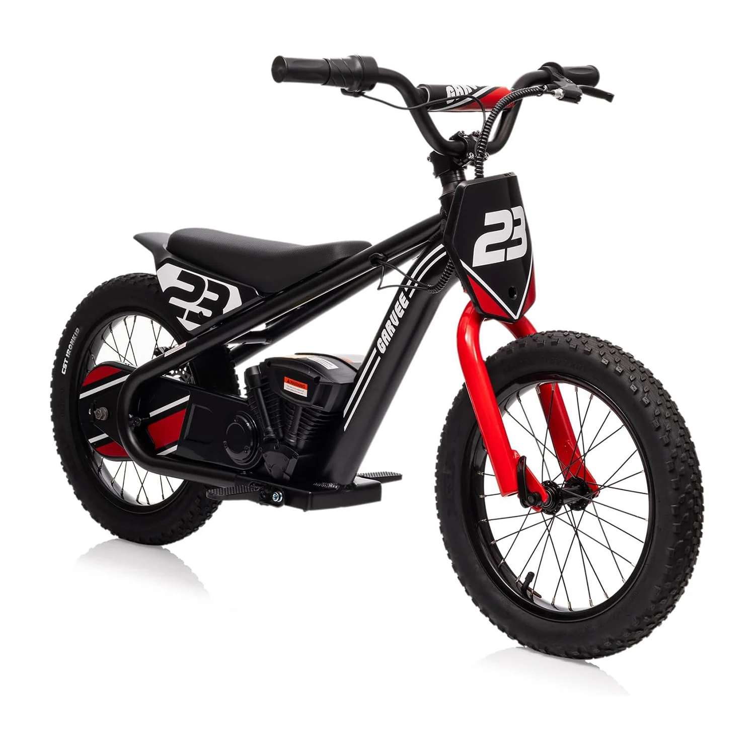 Motocicleta eléctrica de 250W, bicicleta de cross eléctrica, batería desmontable de 24V, neumáticos todoterreno de 16 pulgadas para niños de 6 a 12 años, regalo