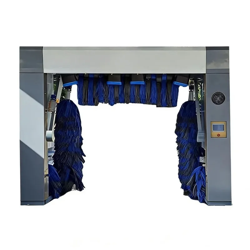 Automatic Car Wash Machine Side And Top All-Round Spray Coverage Thoroughly Cleans Wheel Arches Chassis And Car Body Corners