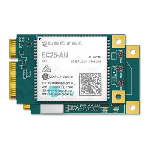 Imagen 2 del producto Quectel-EC25, EC25-E, EC25-EU, EC25-J, EC25-A, EC25-AF, LTE, Cat4, Mini Pcie, módulo inalámbrico, GPS, GLONASS, BD Compass, Galileo, QZSS