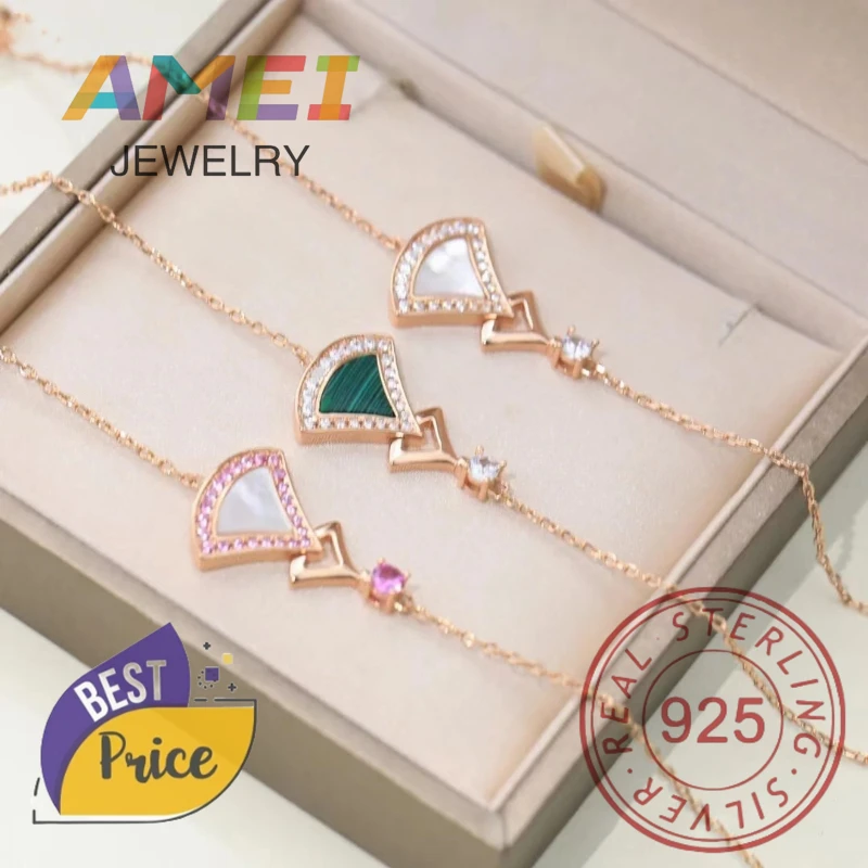 

2024 Fashion Hot Selling Jewelry BV Customized S925 Silver Luxury Water Drop Diamond Women's Bracelet Birthday Party Gift