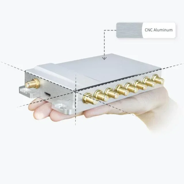 Long Range UHF ID 8 channel fixed dened for logistics, access control, clothing