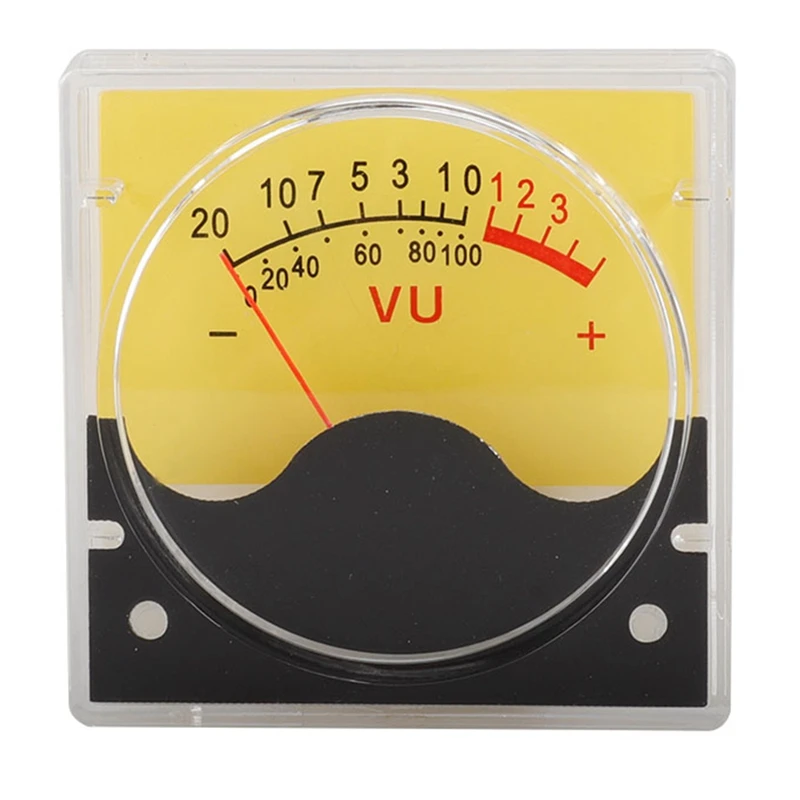 B63B-TR-R36W 500UA VU Meter Header DB Level Header For Recording Audio, With LED Back Light, Audio Level Meter