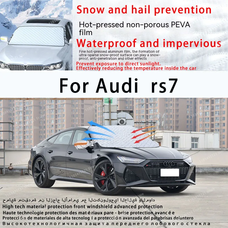 

For Audi rs7 the front windshield of a car is shielded from sunlight, snow, and hail auto tools car accessories