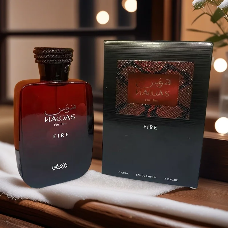 عطر RASASI Hawas Flame للرجال، 100 مل، بخاخ سائل أو دو بارفان، عطر يدوم طويلاً يلتقط أناقة الذكور و #5