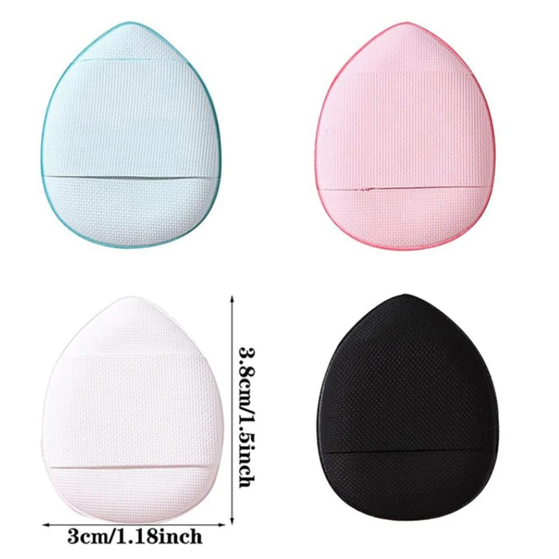 1 قطعة حجم صغير إصبع نفخة مجموعة ماكياج الإسفنج الوجه المخفي الأساس التفاصيل نفخة المهنية التجميل وسادة نفخة ماكياج أداة