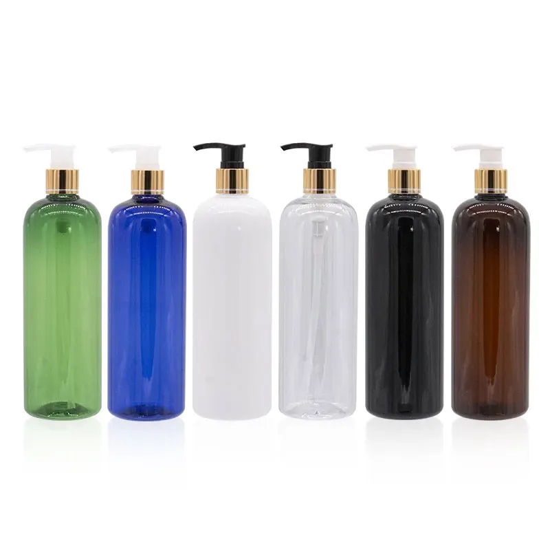 

14pcs 300ml 400ml 500ml High Quality Lotion Pump Bottles Cosmetic Container Liquid Soap Dispenser Refillable Shampoo Shower Gel