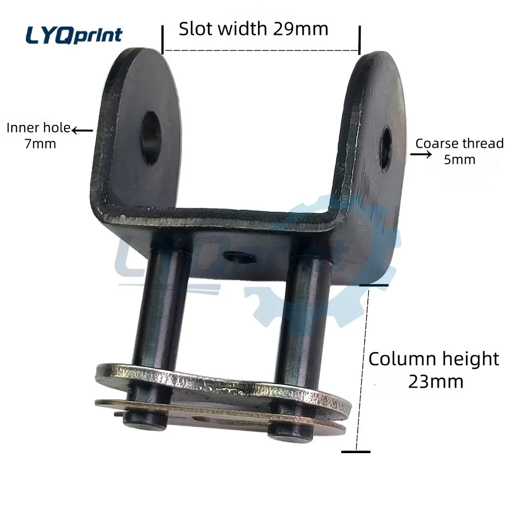 Rugao Printing Machine Pushing Rod Seat Chain Joint Seat Pulling Rod Seat Chain Buckle