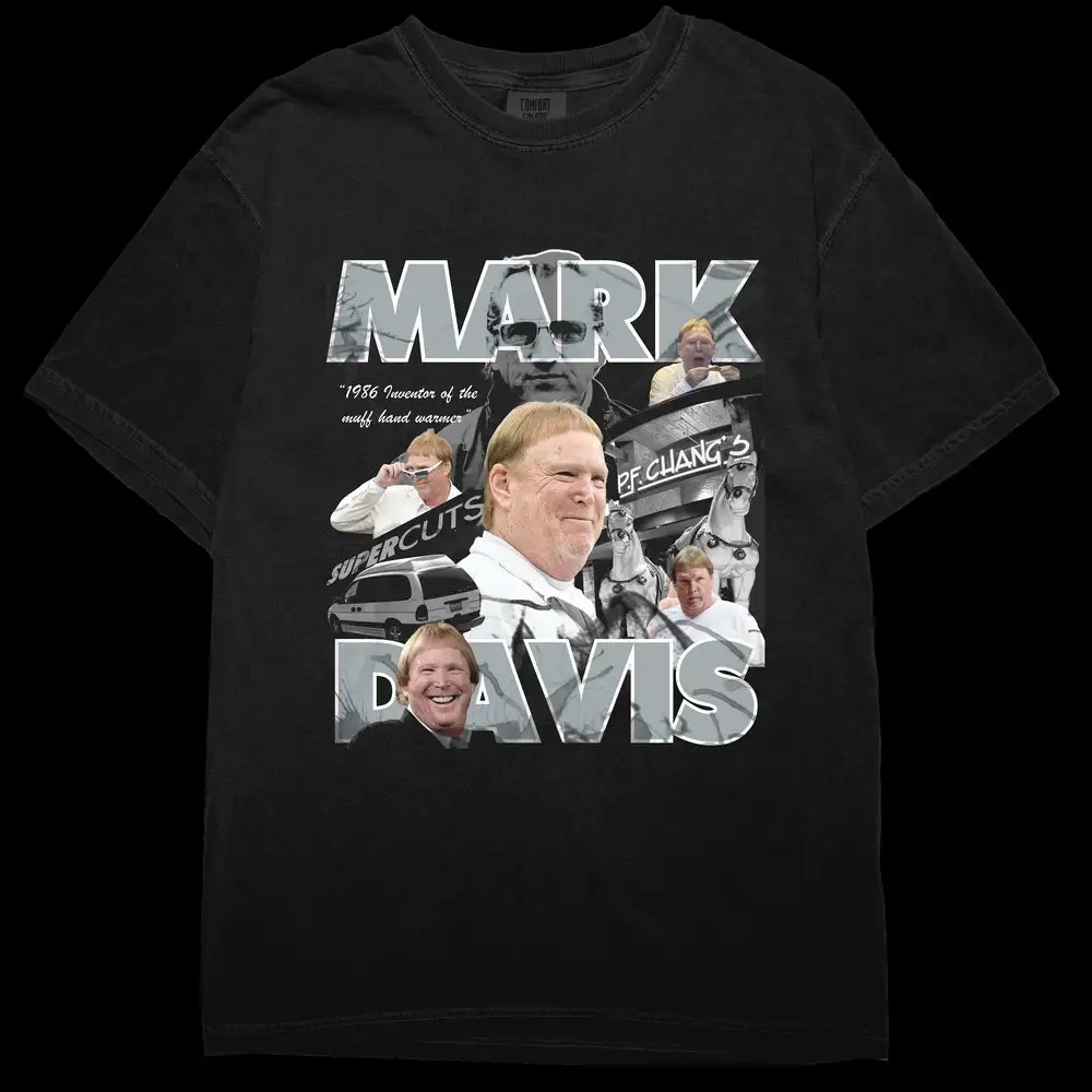 Mark Davis T Shirt Al Las Vegas Football Oakland Los Angeles Haircut