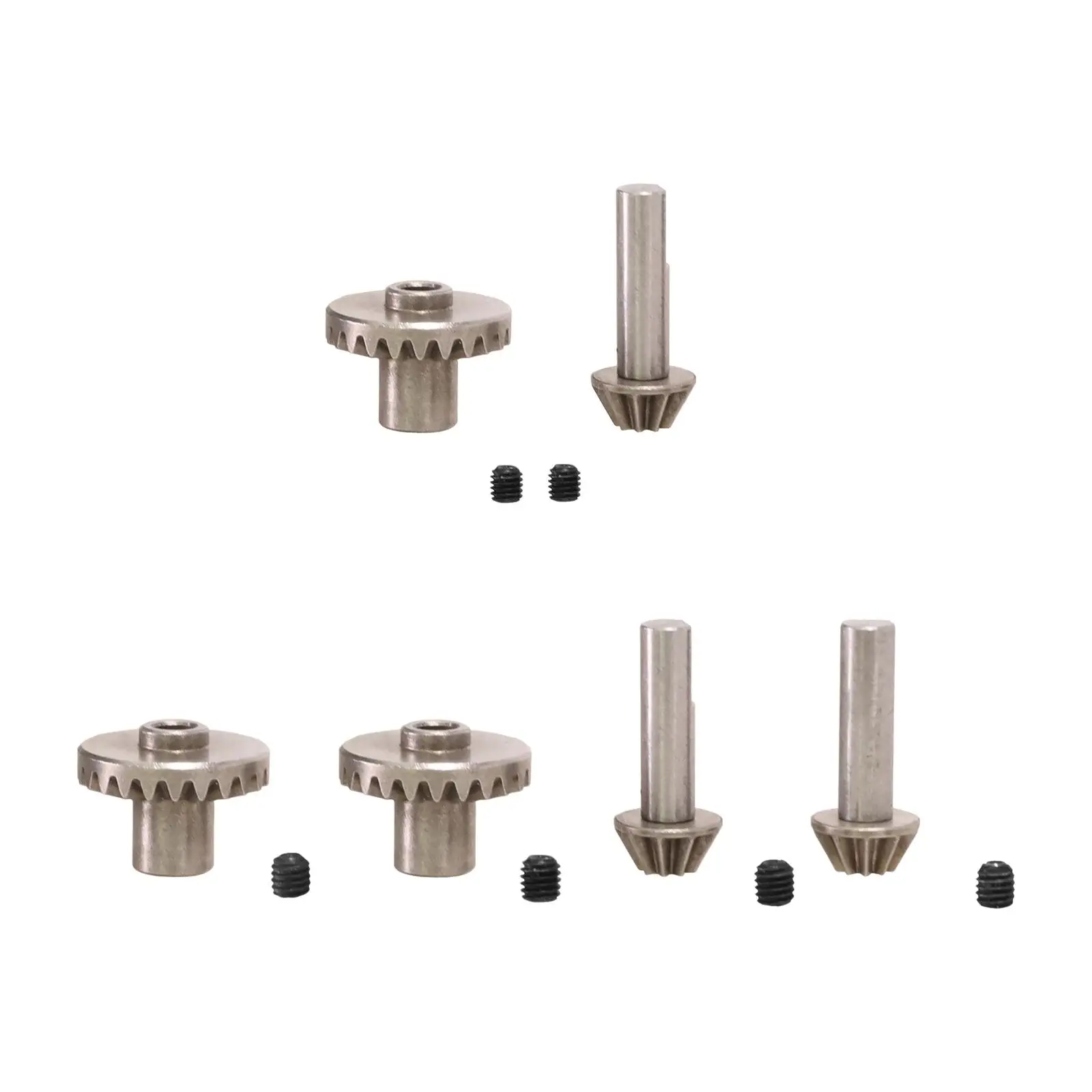Set ingranaggi a ponte in metallo Ingranaggio albero motore Comodi accessori di ricambio Parti di automobili RC per 1/12 MN78 MN168 MN98V2 MN99sv2 MN82