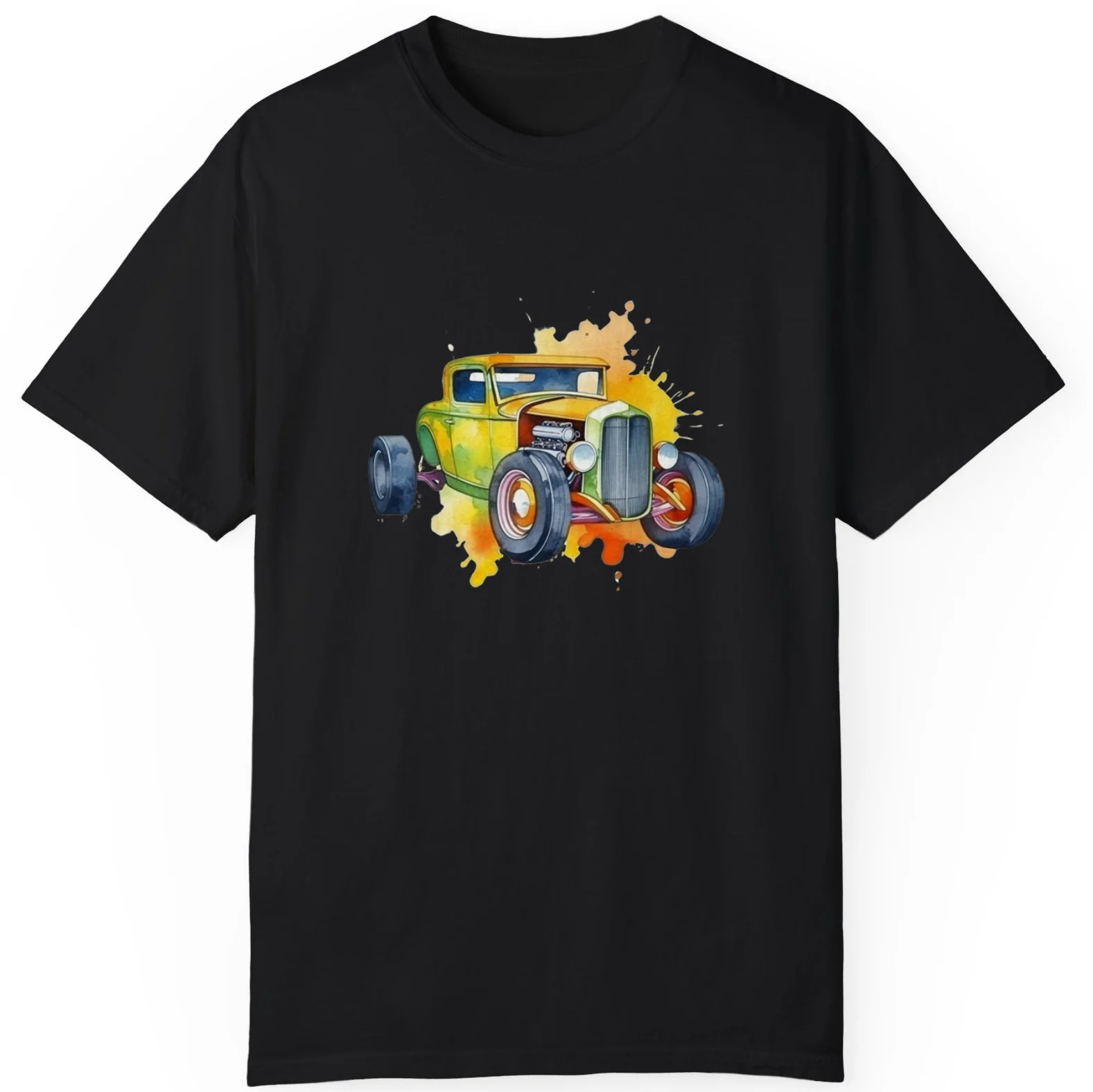 

Watercolor Painting Car Travel Holiday Trendy Gift Unisex T-Shirt