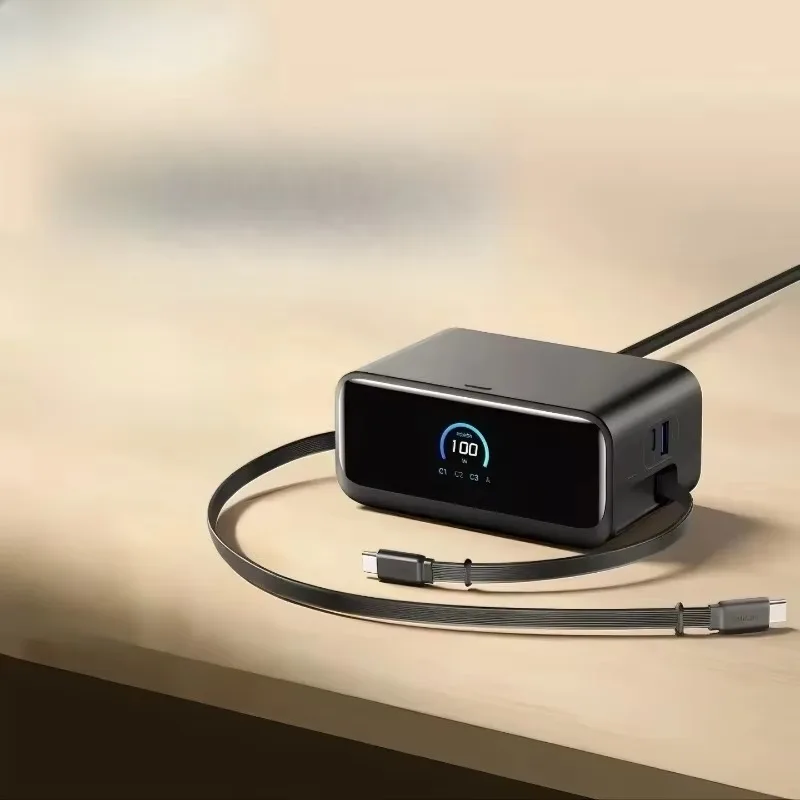 100W desktop charging station mix comes with its own data cable, gallium nitride type-c is suitable for Huawei 66W fast charging