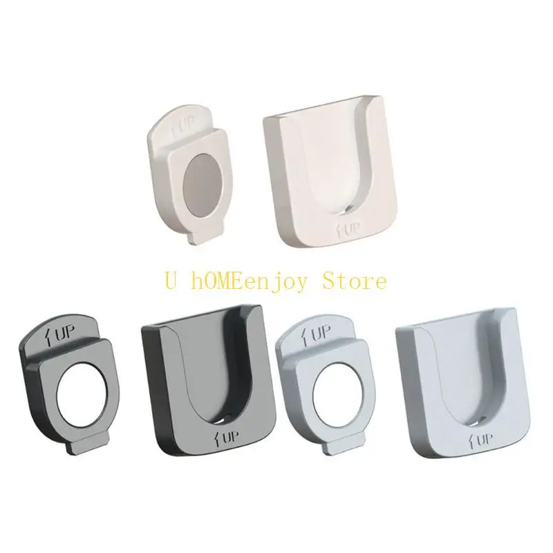 B0KF Remote Control Hooks Strong Shelf Suction Cup Traceless Hook Punch-free