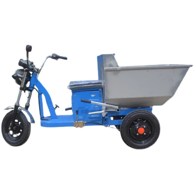 LL Tricycle Farm Manure Cleaning Car Manure Pulling Feed Self-Unloading Tilting Truck