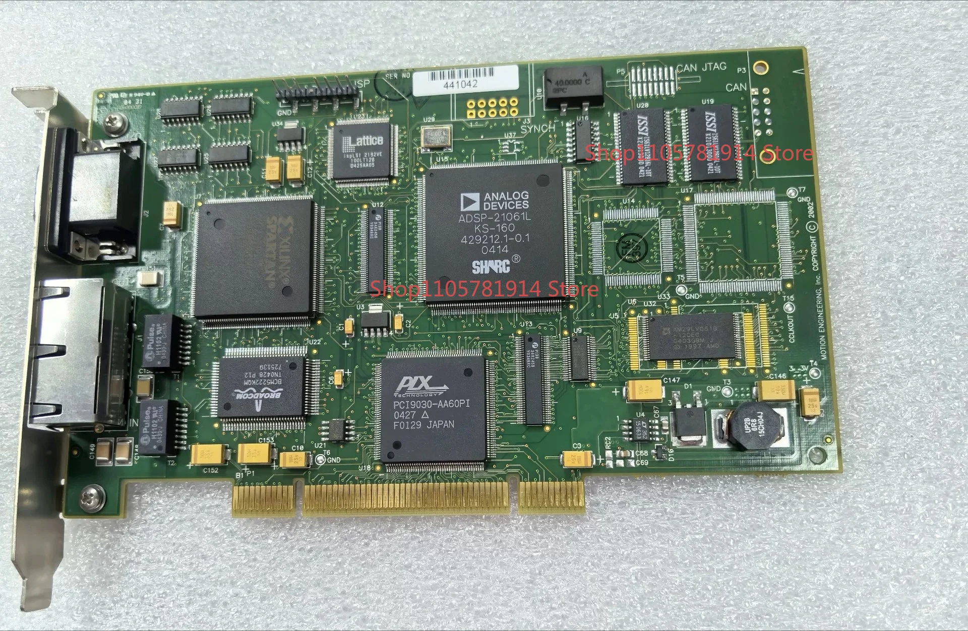 For MEI XMP-SYNQNET-PCI-RJ T014-0002 REV.4 Motion Control Card