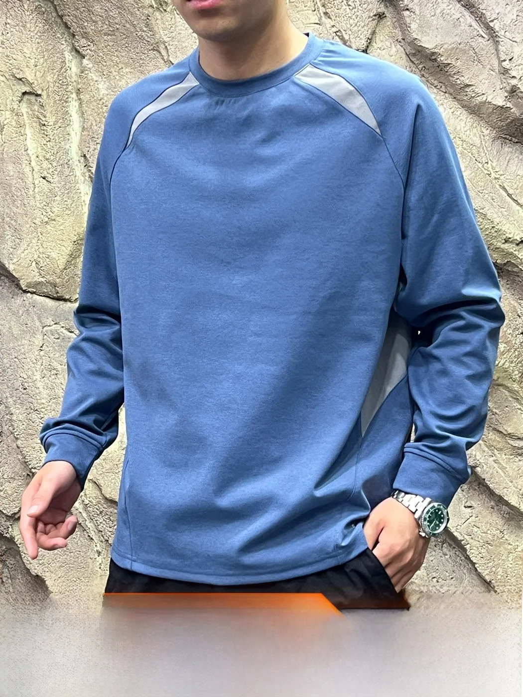 Outdoor Climbing Hiking Base Shirt Men's Women's 3D Tailoring Moisture Wicking Breathable Long Sleeve Standard Fit Polyester