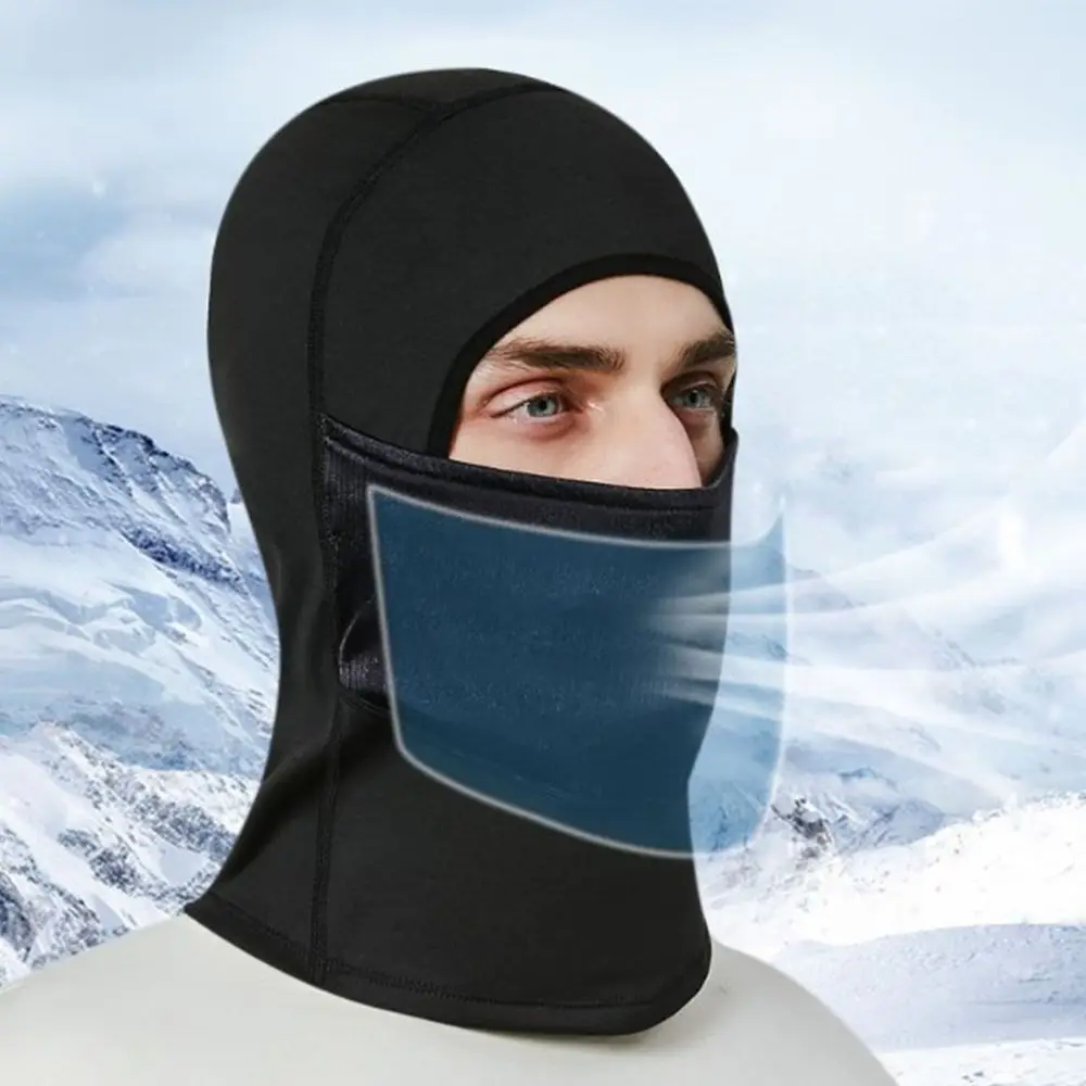

Face Cover Warm Cycling Cap Dustproof Windproof Winter Motorcycle Balaclava Ear Protection Breathable Moto Full Face Mask