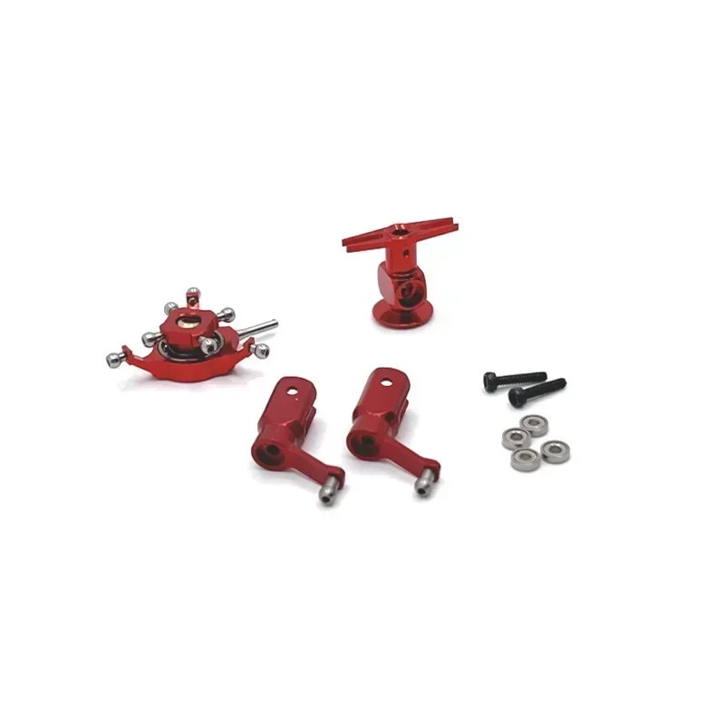 Metalowe ulepszenia, konwersja, płyta skośna, główne śmigła, zacisk mocowania, krzyżak wirnika, części głowicy do helikoptera RC Wltoys V977 K110 K110S K120