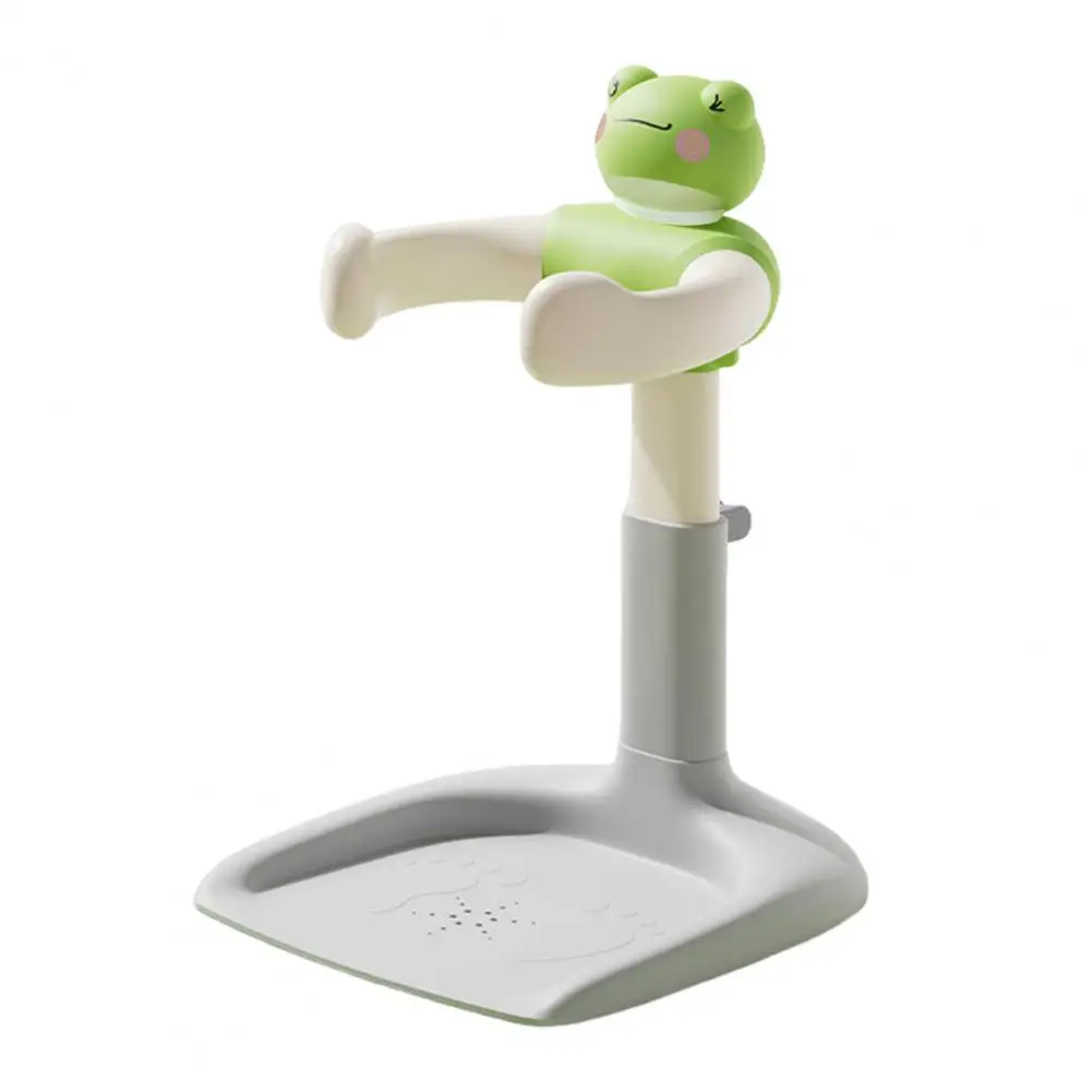Supports de bain portables antidérapants en forme de canard pour bébé, aide à la douche, poignée réglable, support de longueur pour la douche des tout-petits debout