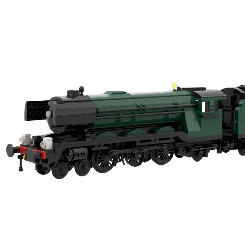 MOC-99054 Treinserie Flying Scotsman - LNER Klasse A3 (8w) bouwstenen, doe-het-zelf-model, stenen monteren, speelgoed verjaardagscadeau