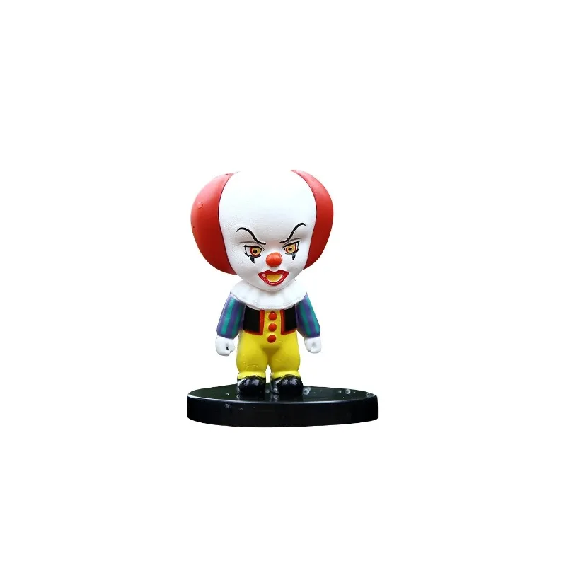 ฟิกเกอร์แอคชั่นตัวละครจากภาพยนตร์สยองขวัญ 10 ชิ้น เจสัน เฟรดดี้ ตัวตลก ของเล่นพีวีซี โมเดลของขวัญวันฮาโลวีน ตุ๊กตาวินิล ของขวัญ