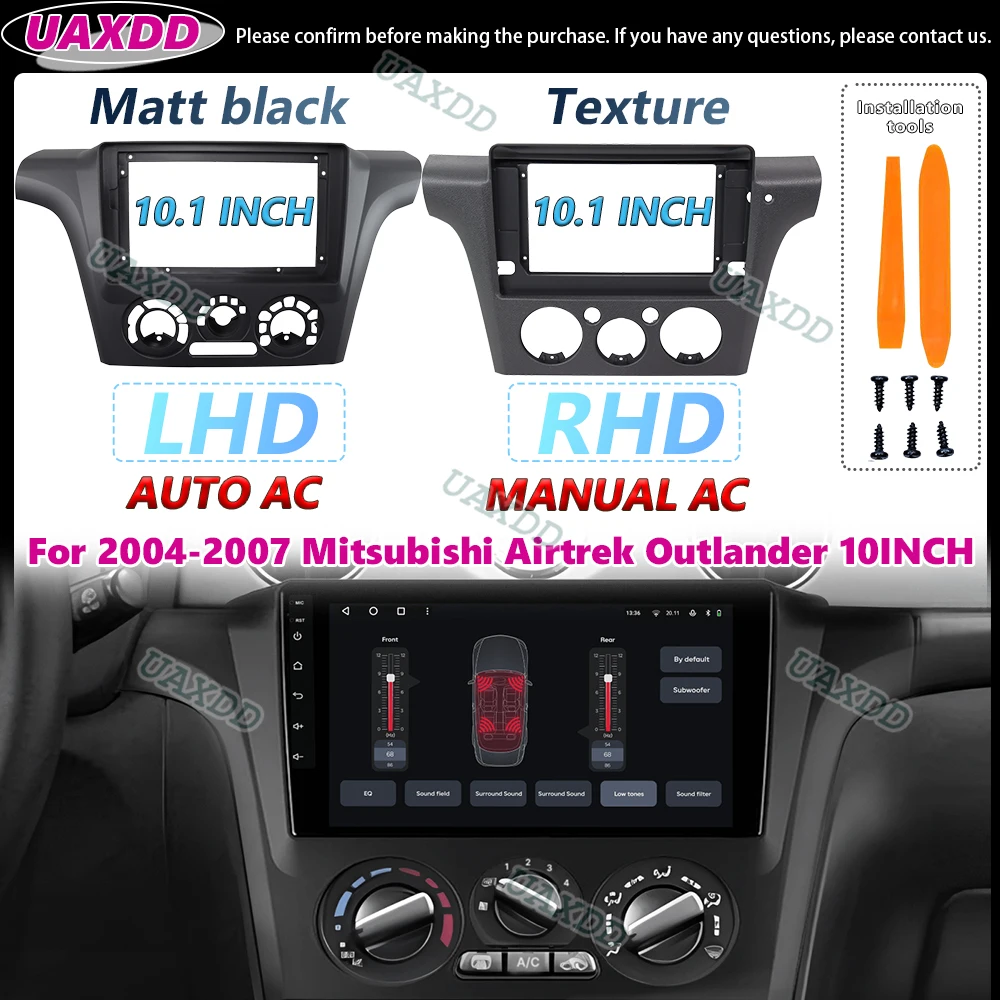 kit-de-moldura-de-montagem-para-painel-central-de-radio-automotivo-com-dvd-estereo-Audio-e-mp5-para-mitsubishi-airtrek-outlander-2004-2007-cd