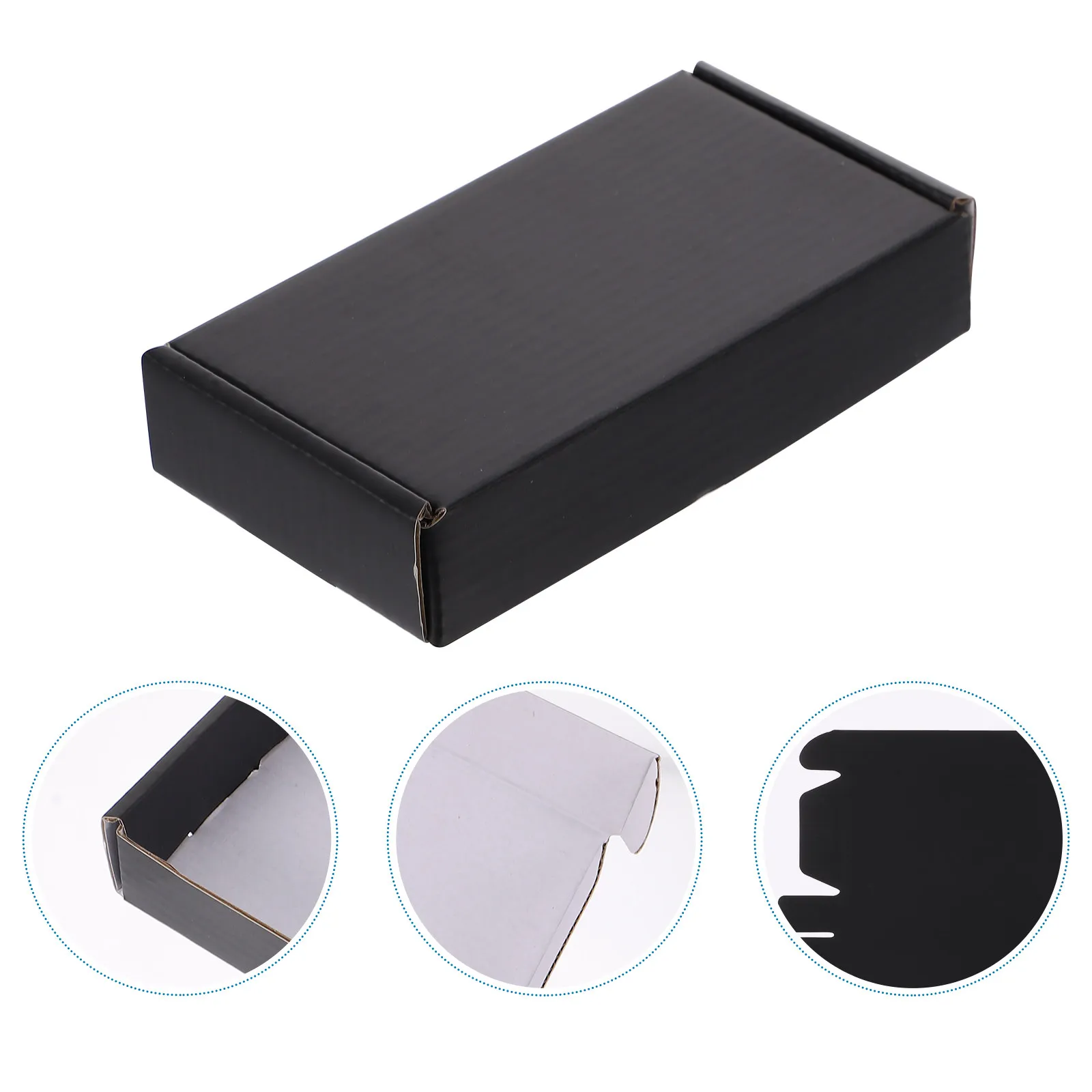 15Pcs Colorful Aircraft Box Corrugated Shipping Box Easy Assembly No Tape Needed for Jewelry Candy Craft Storage Mailing