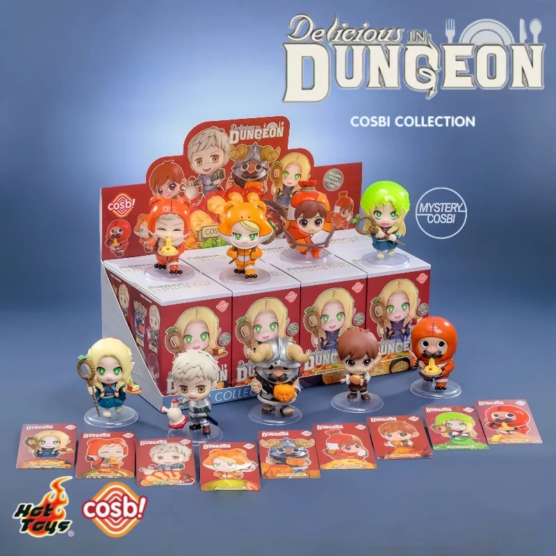

Hot Toys Delicious in Dungeon Мини-фигурка аниме из ПВХ, слепая коробка - милая кавайная загадочная игрушка для декора и подарка, оригинальная коллекция