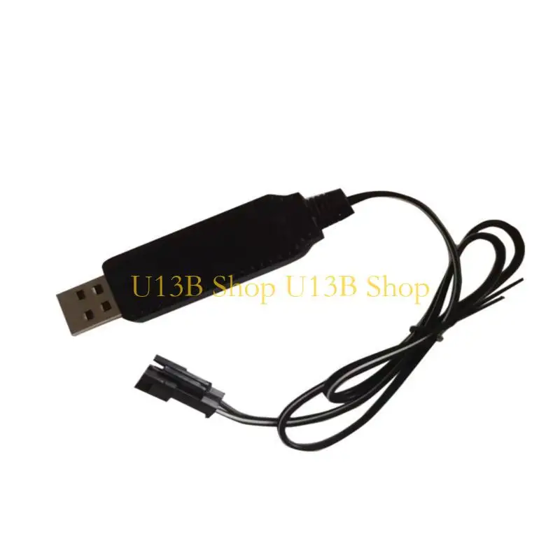 U13B 18650 리튬 배터리 충전기 케이블 3.7V 원격 차량용 전진 케이블