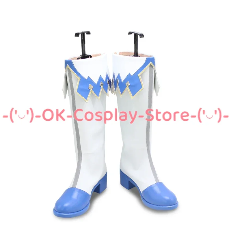 Tenma Tsukasa Cosplay Schoenen Spel Project Sekai Kleurrijke Podium Cosplay Rekwisieten Pu Schoenen Halloween Carnaval Laarzen Op Maat Gemaakt