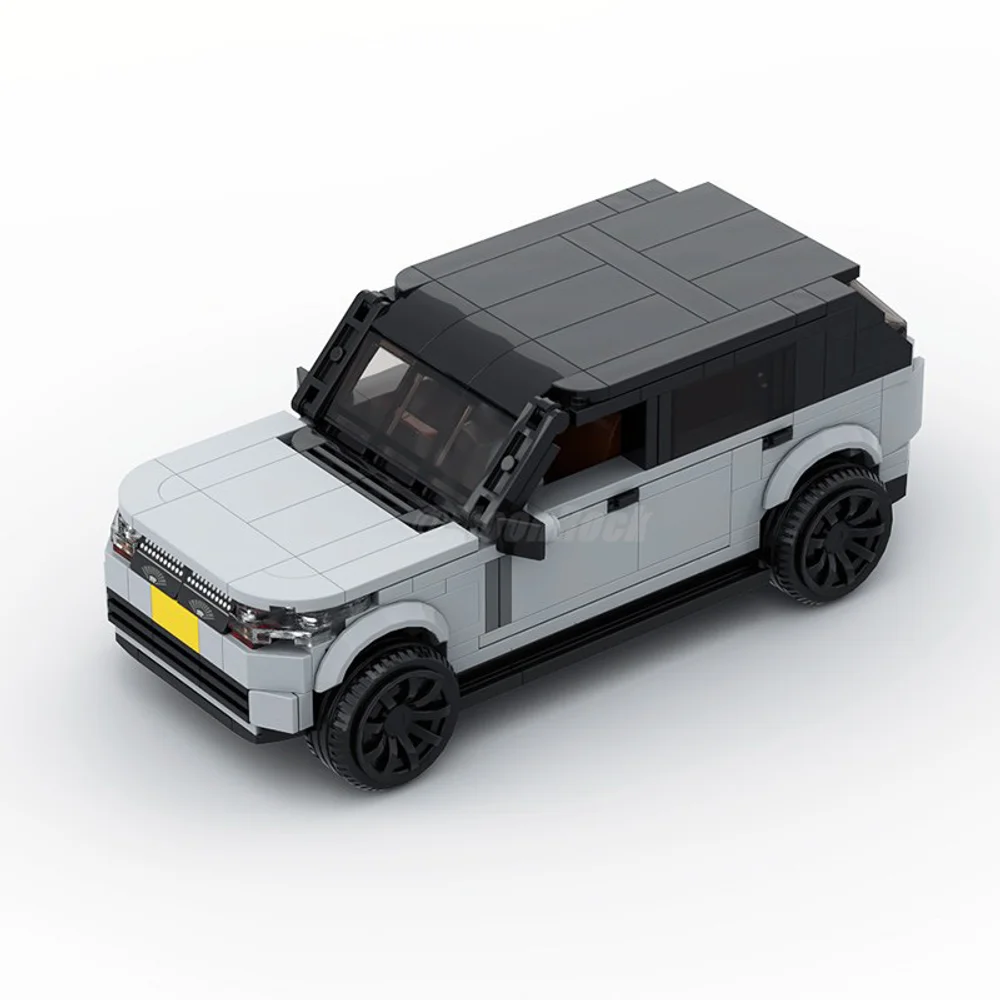 MOC لاند روفر رينج روفر 400PS SUV - لعبة راقية قابلة للجمع للأولاد، هدية