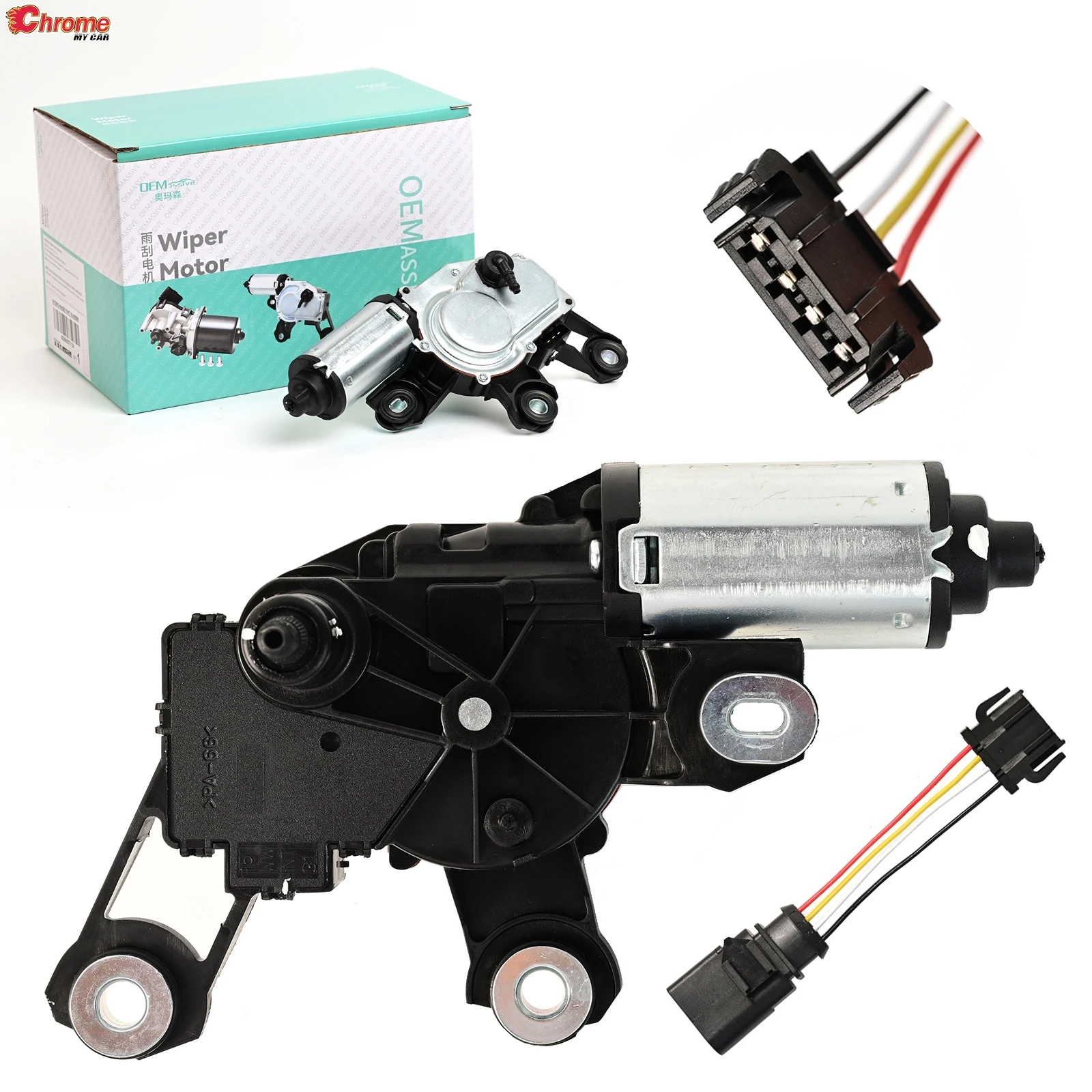 

For Audi A1 8X Q3 UB A6 4G 12V 2011 2012 2013 2014 2015 2016-2018 Car Rear Window Windscreen Wiper Motor 4G9955711C 8U0955711A
