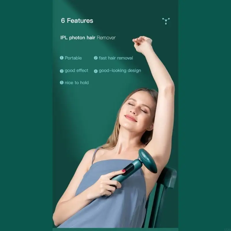 

Многофункциональное складное оборудование для удаления волос с текстурой АБС-пластика для мужчин и женщин обеспечивает быстрое