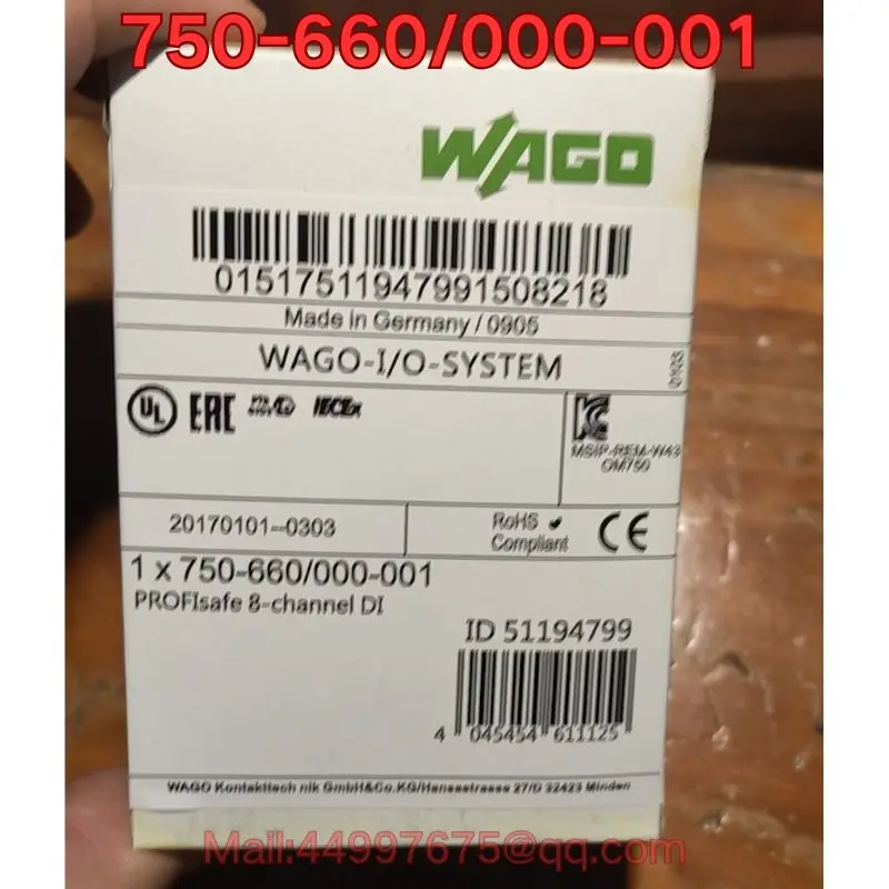 

Brand new 750-660/000-001 PLC module