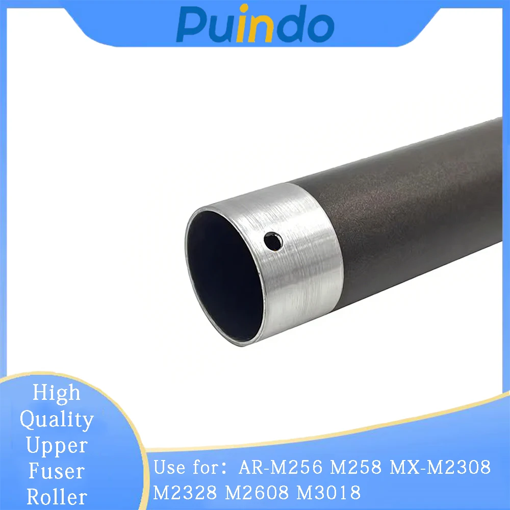 2PCS High Quality Upper Fuser Roller for Sharp AR-M256 M258 MX-M2308 M2328 M2608 M3018 Upper Roller