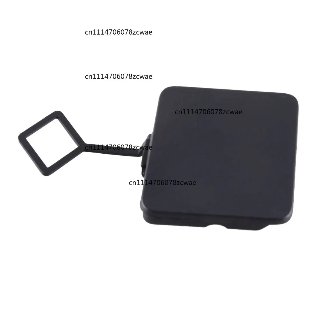 ZOCI-LB5Z17K922AA Rear Bumper Tow Hook Eye Cover Cap Black Plastic Fit for Ford Explorer 2020 2021 2022 2023