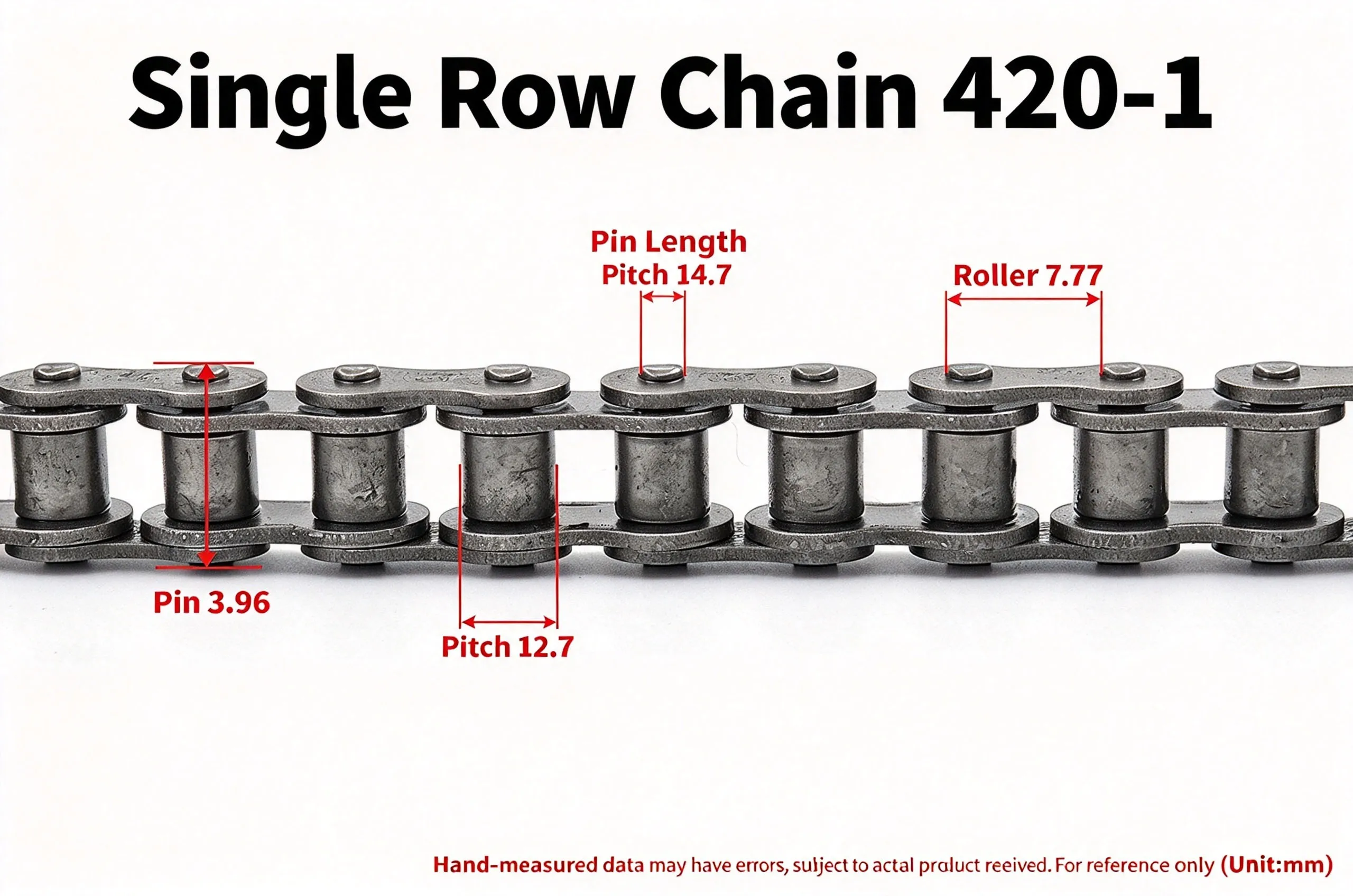 Roller Chain Connector Link Full Half Single Double 04C 05B 06B 08B 10A ...