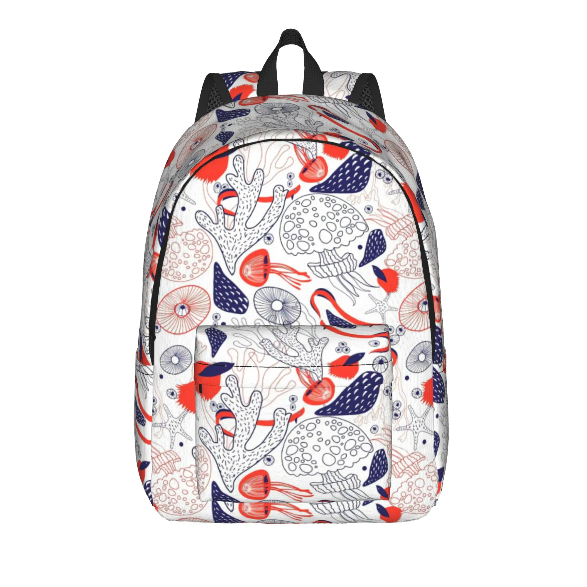 Beautiful Sea Backpack  Outdoor Style Backpacks Boy Girl Fun High School Bags Colorful Print Rucksack