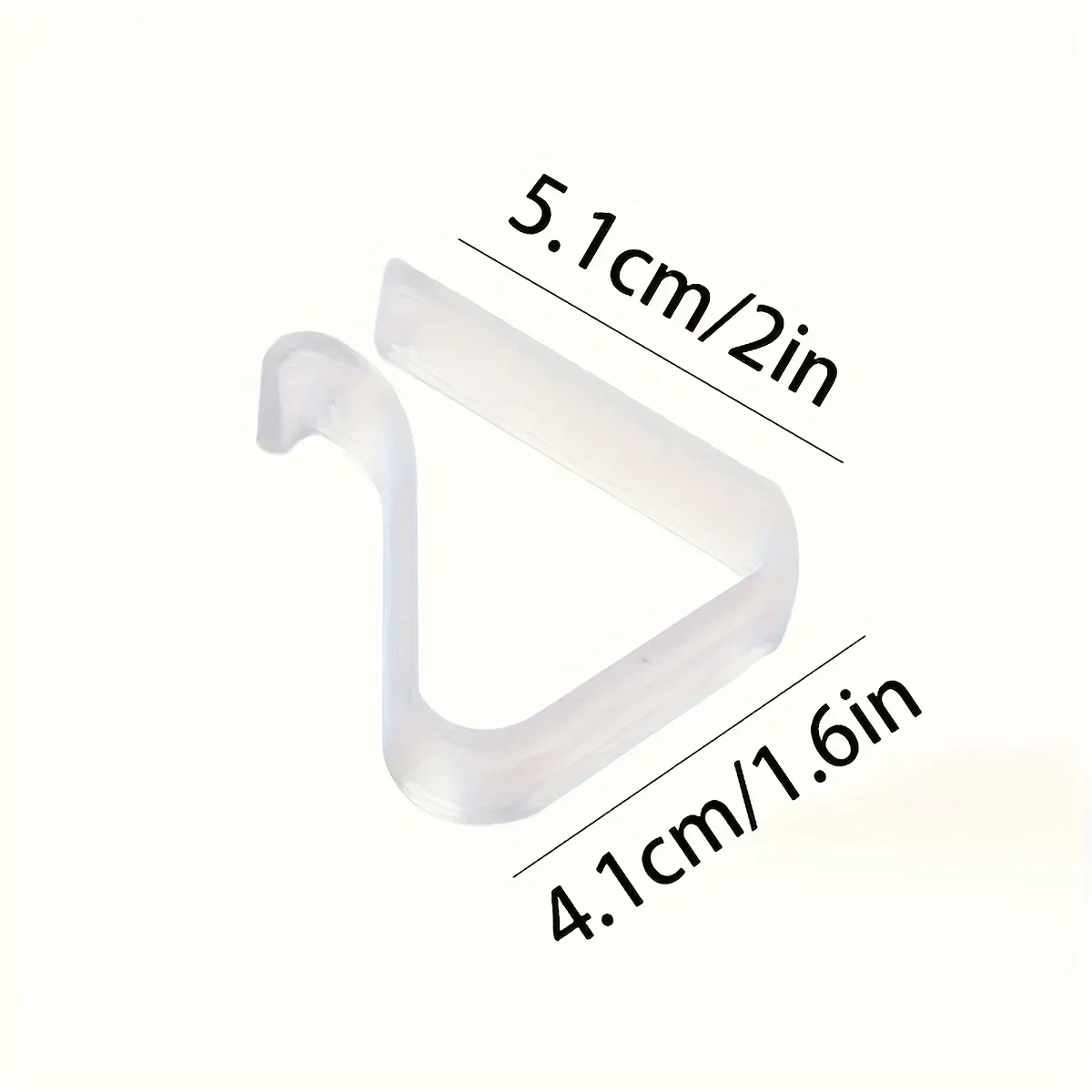 8pcs/16pcs Clear Plastic Tablecloth Clips Transparent Indoor Outdoor Tablecloth Hold down Clips for Fixture