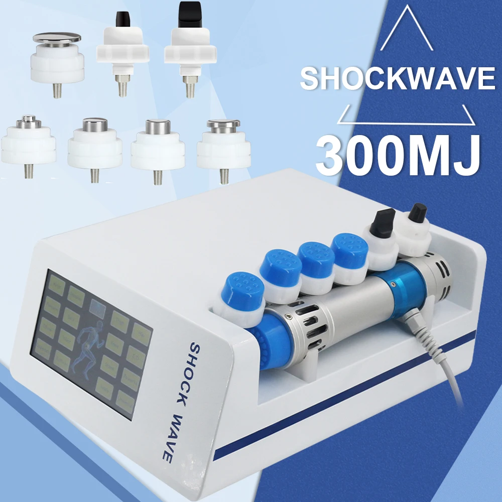 

2023 New Shockwave Therapy Machine Effective Treatment Erectile Dysfunction Limbs Pain Relief Massage Relax 300MJ Shock Wave