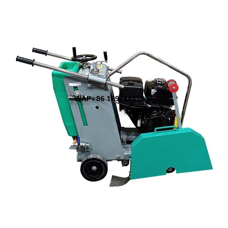Hand Push Asphalt Concrete Pavement Cutting Machine, Concrete Cutting Saw Machine, Road Cutting Machine