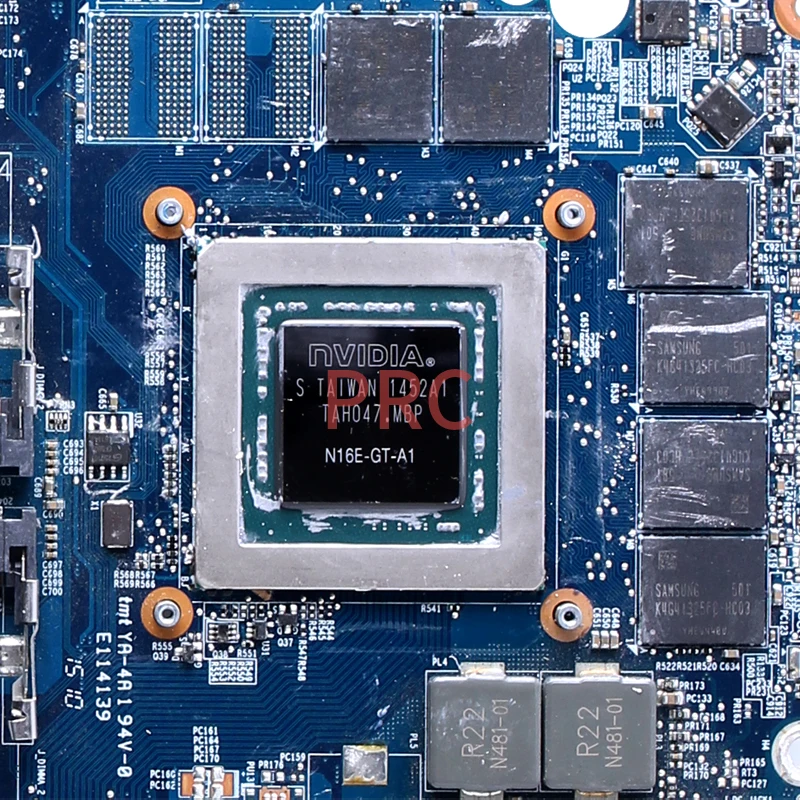 6-71-P6500-D03 For HASEE Z7M-I78172D1 Laptop Motherboard i7-4720HQ GTX970M 6-77-P650SE0A Notebook Mainboard image 3