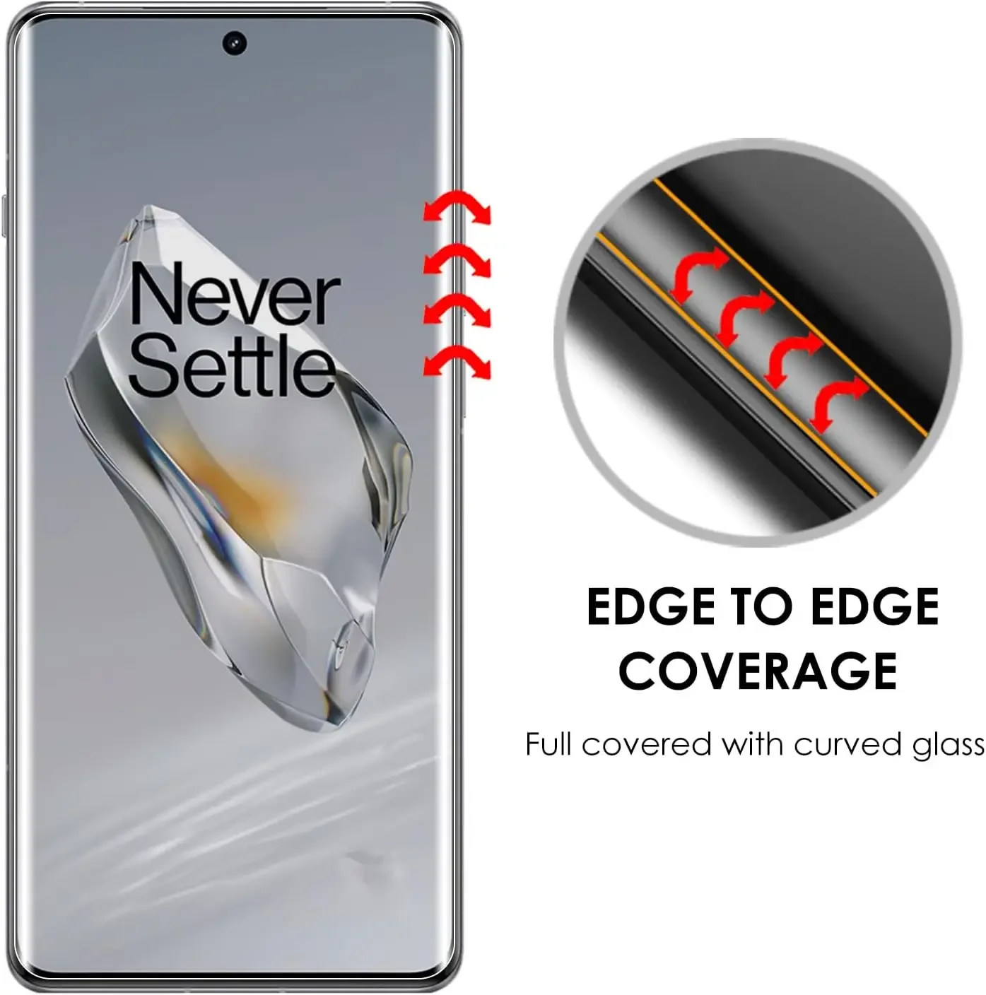 1-3 SZTUK Szkło hartowane UV do OnePlus 12 11 R 10 9 8 7 7T Ace2 Pro Pełna folia utwardzająca klej do OnePlus 12 Screen Protector