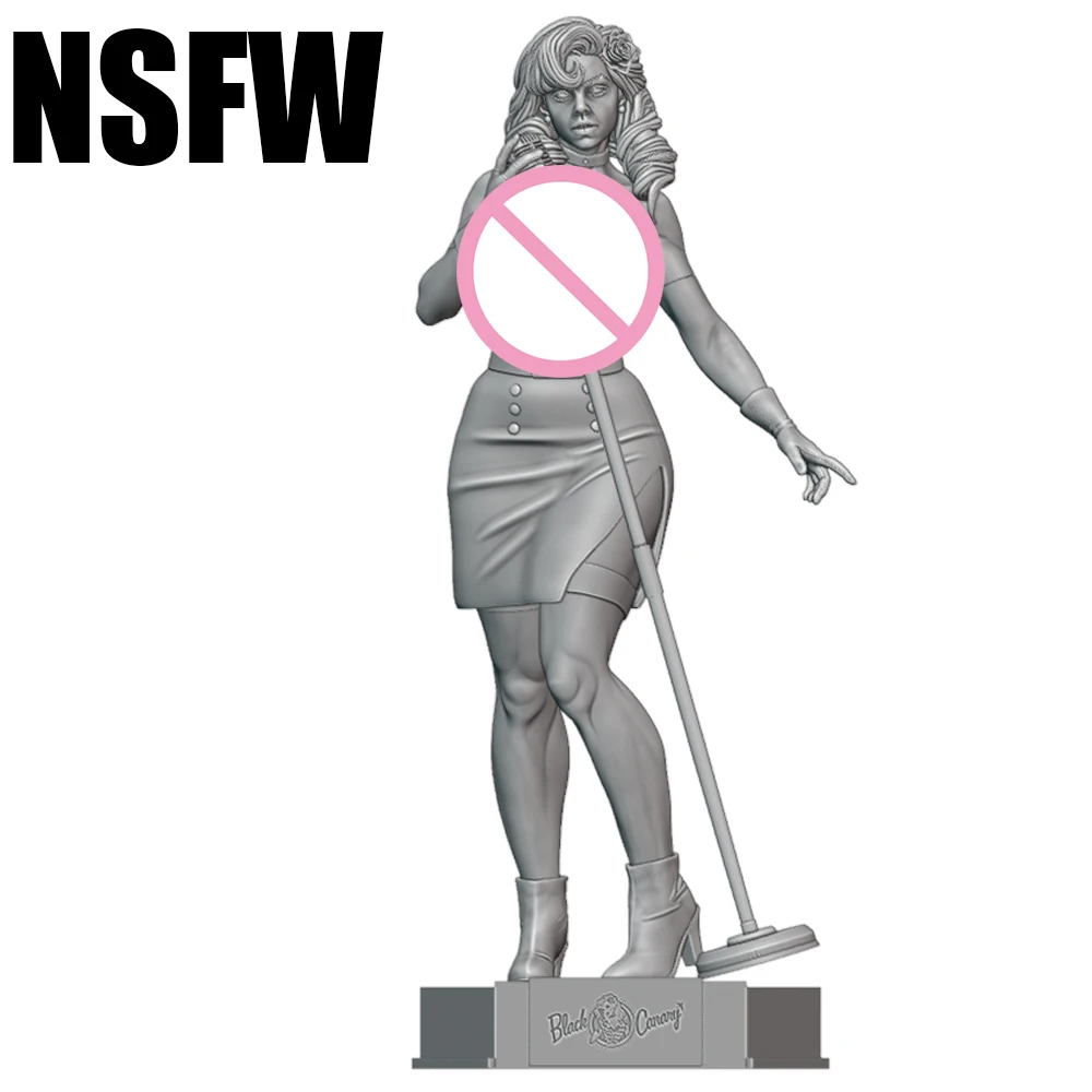 1/24 3d Printing Model Kit Belle Female Singer NSFW Doll Anime Figure Model Kit DIY Miniature Reduction Statue Unpainted Toys