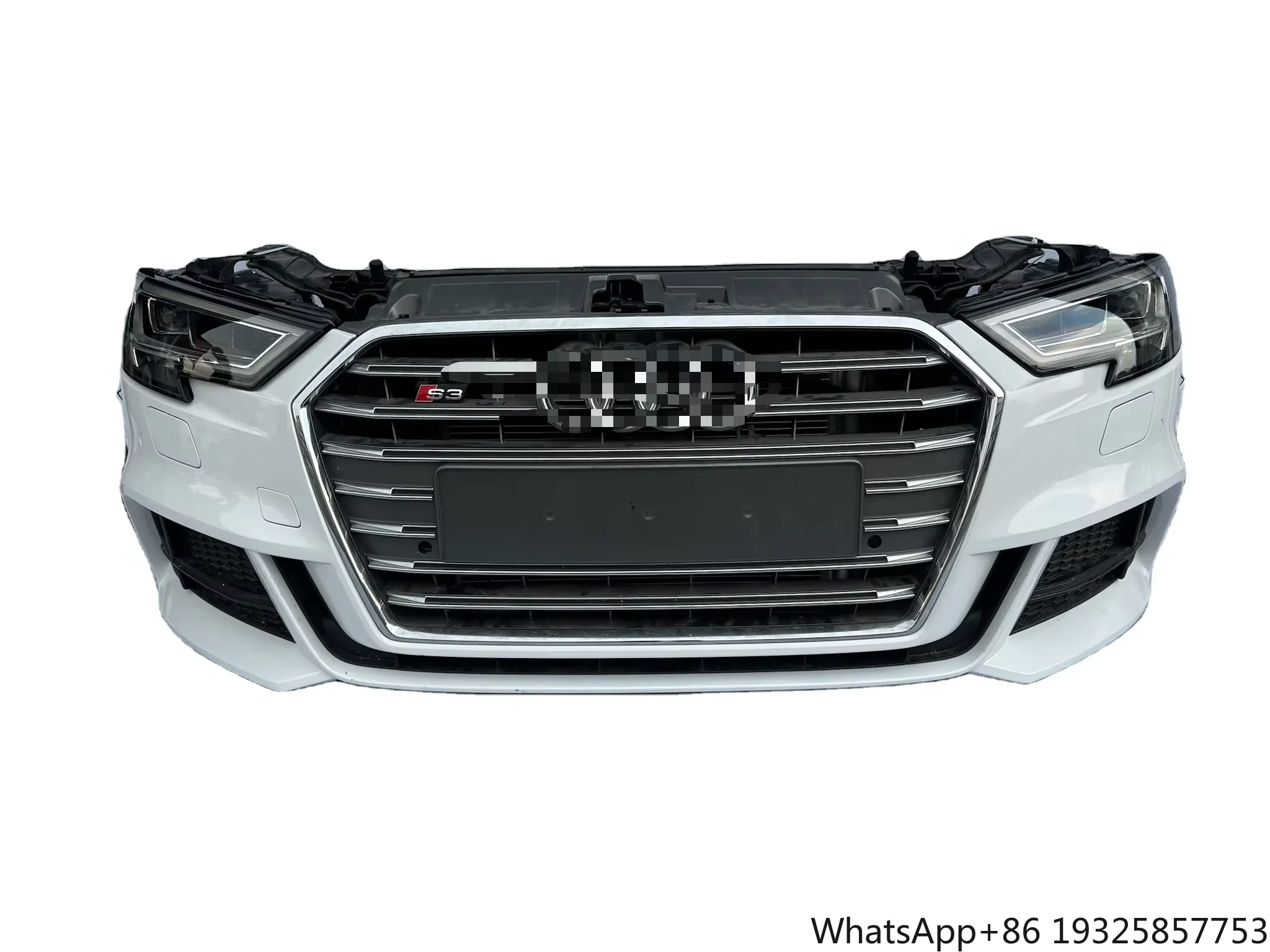 High Quality Carbon Fiber Front Bumper for A3 S3 2017-2018 Easy Installation High Protection Tow Hook Designed